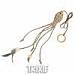Hn�d� rybi�ka s catnipem+ocas s pe��m, na gumi�ce 27cm - klikn�te pro v�t�� n�hled