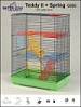 Klec pro hlodavce TEDDY II. s pru�inou, 37x25x51cm - klikn�te pro v�t�� n�hled